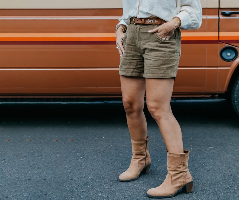 Women's Linen Shorts