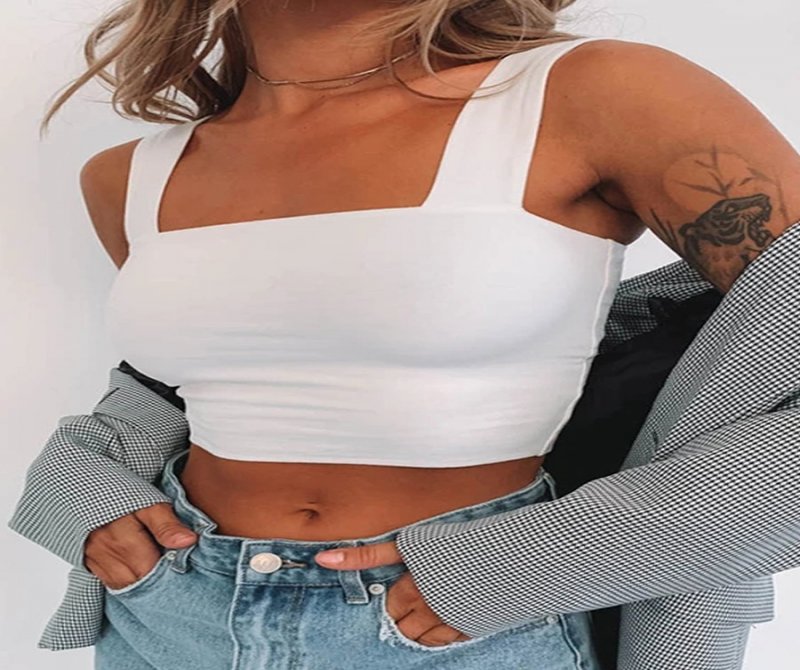 Fashionable Solid Color Short Vest