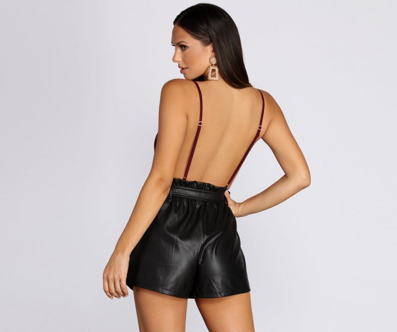 TableClothsUs On It Cowl Neck Bodysuit