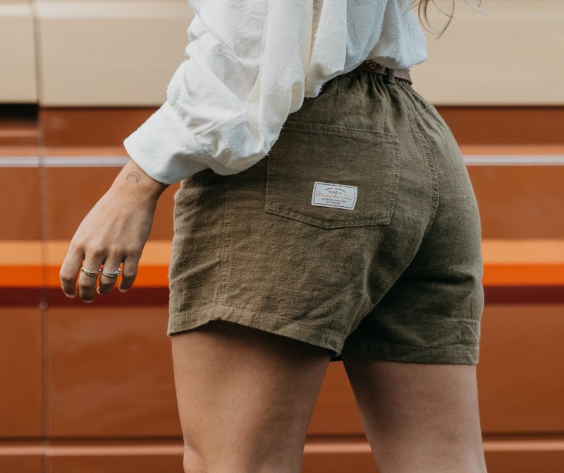 Women's Linen Shorts