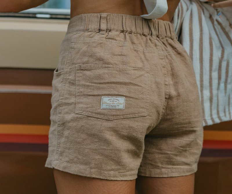 Women's Linen Shorts
