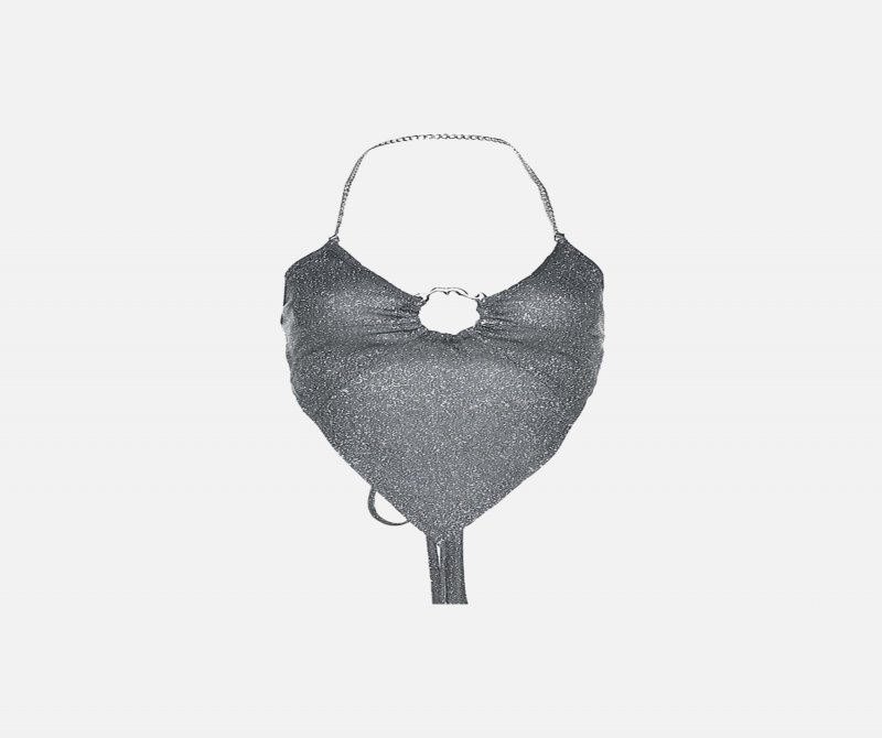 The Supermade Slim Hanging Neck Strap Underwear Female