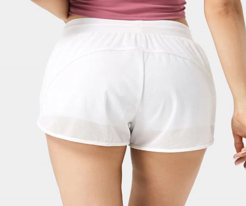 High Waist Drawstring Side Pocket Shorts