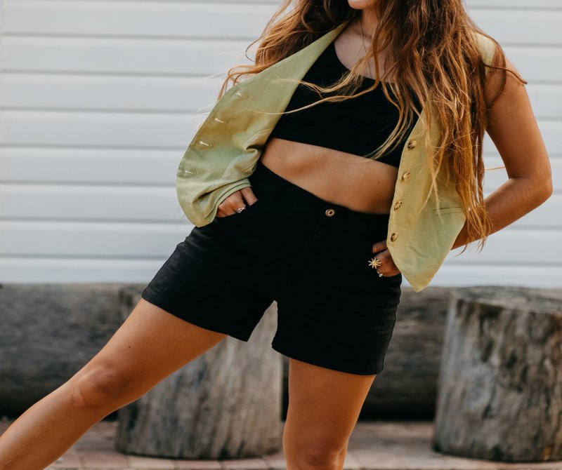 Women's Linen Shorts