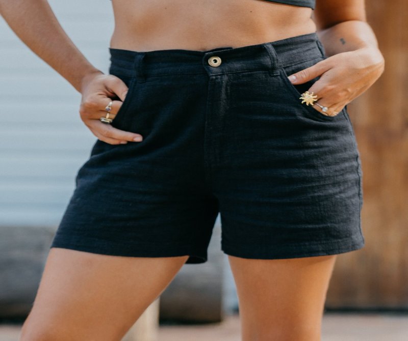 Women's Linen Shorts