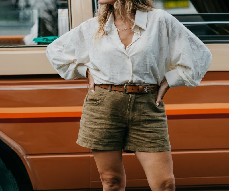 Women's Linen Shorts