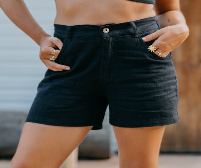 Women's Linen Shorts