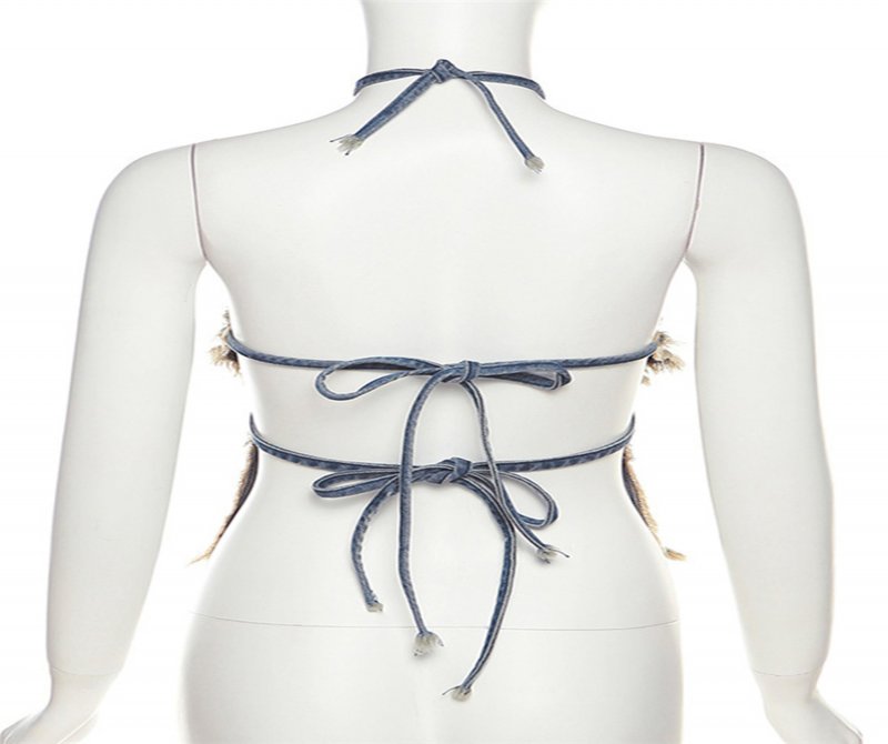 The Supermade Strap Sexy Backless Ladies Tank Top