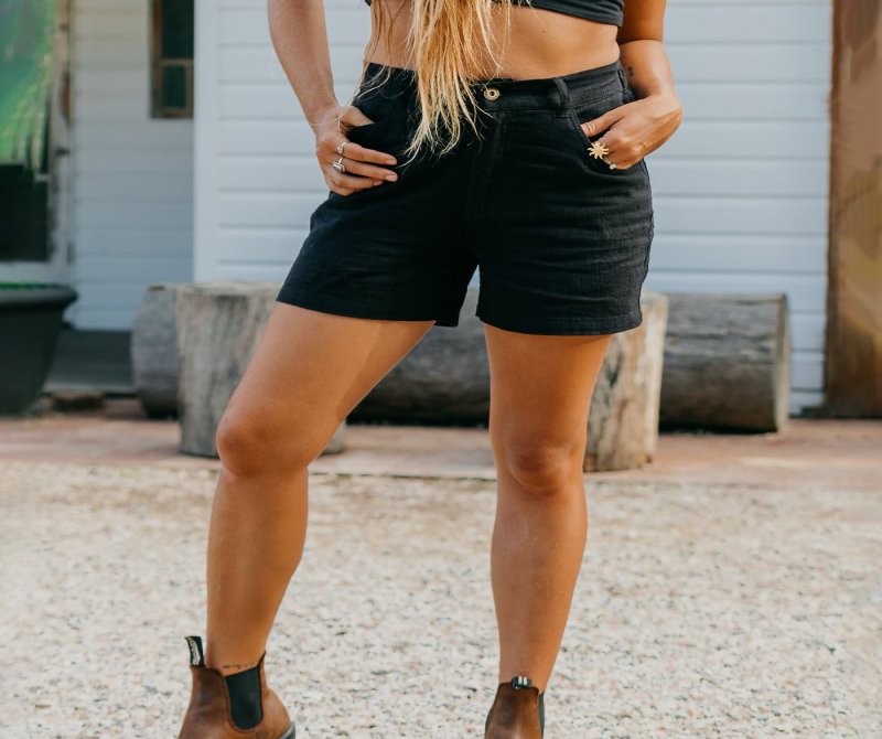 Women's Linen Shorts