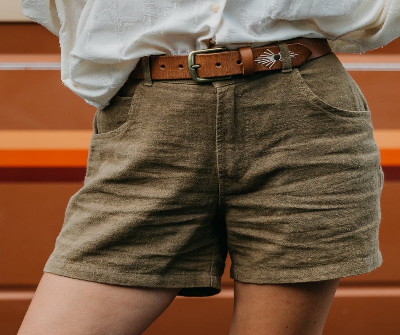 Women's Linen Shorts