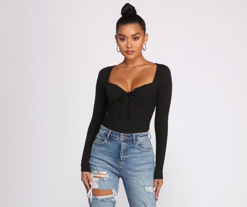 TableClothsUs Sweet On You Knit Bodysuit