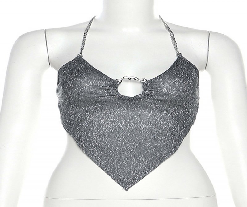 The Supermade Slim Hanging Neck Strap Underwear Female