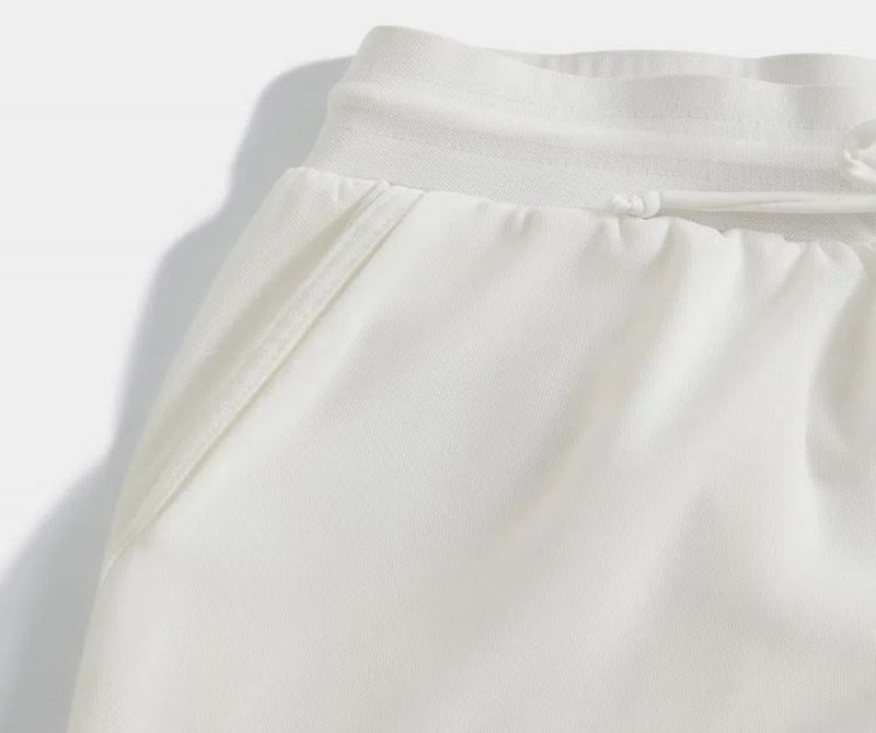 High Waist Drawstring Side Pocket Shorts