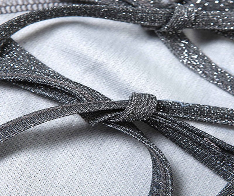 The Supermade Slim Hanging Neck Strap Underwear Female