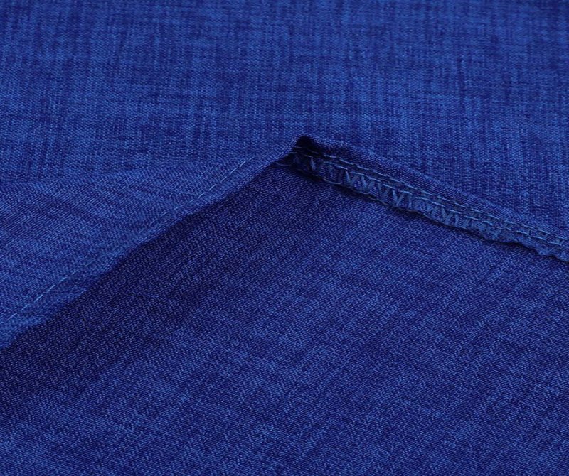 Solid Color Cotton Linen Vest