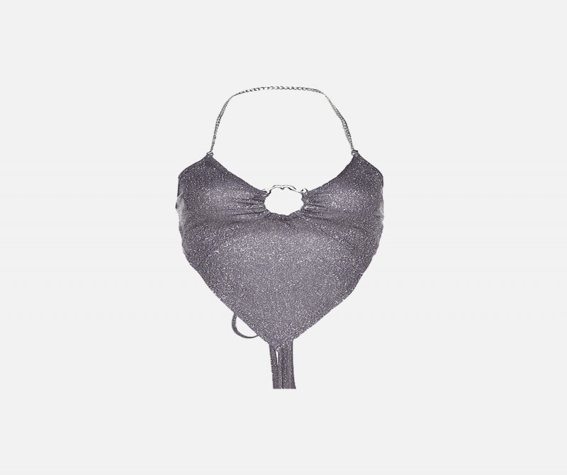 The Supermade Slim Hanging Neck Strap Underwear Female