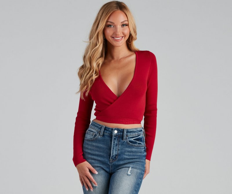 TableClothsUs Pretty Wraps Long Sleeve Sweater