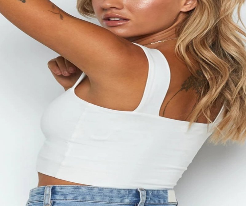 Fashionable Solid Color Short Vest